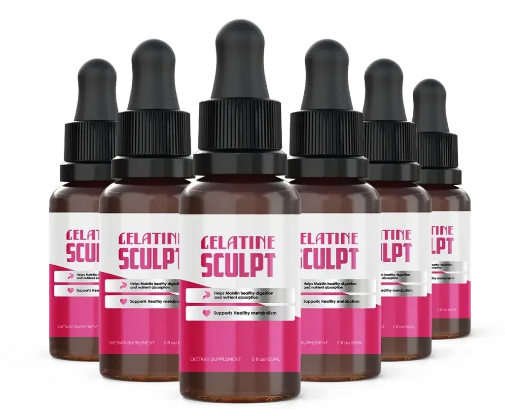 Gelatine Sculpt 6 bottle